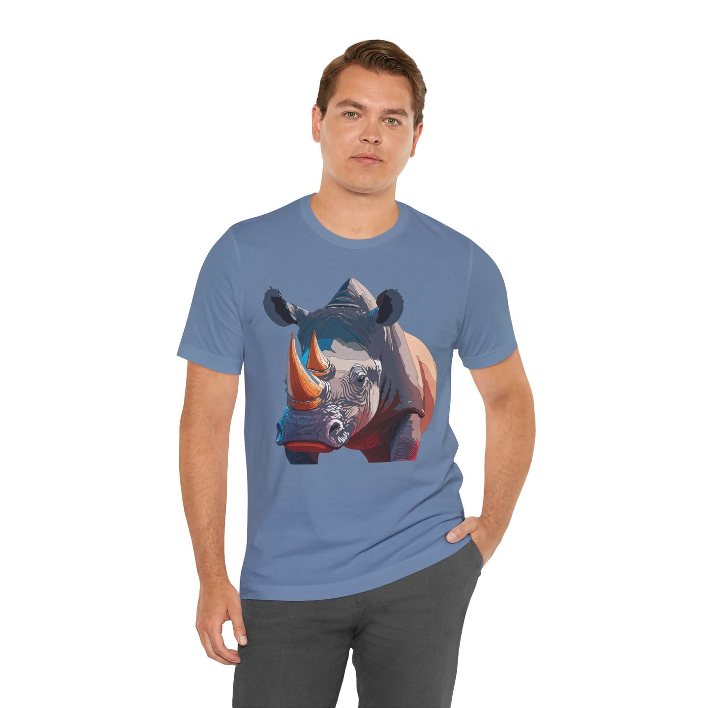 Unisex Animal Shirt, Tee Shirt with Animals, Art Design Tee Shirt, Wild Animals Shirt