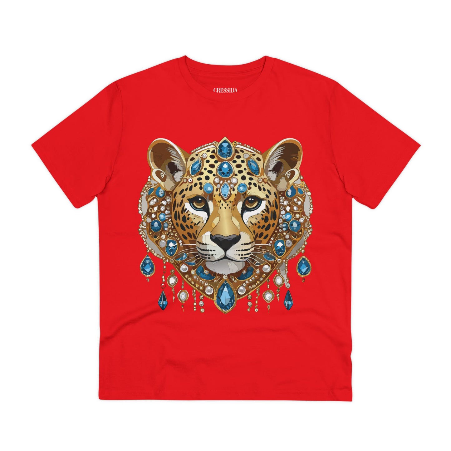 Organic T-shirt with Animals - Cheetah