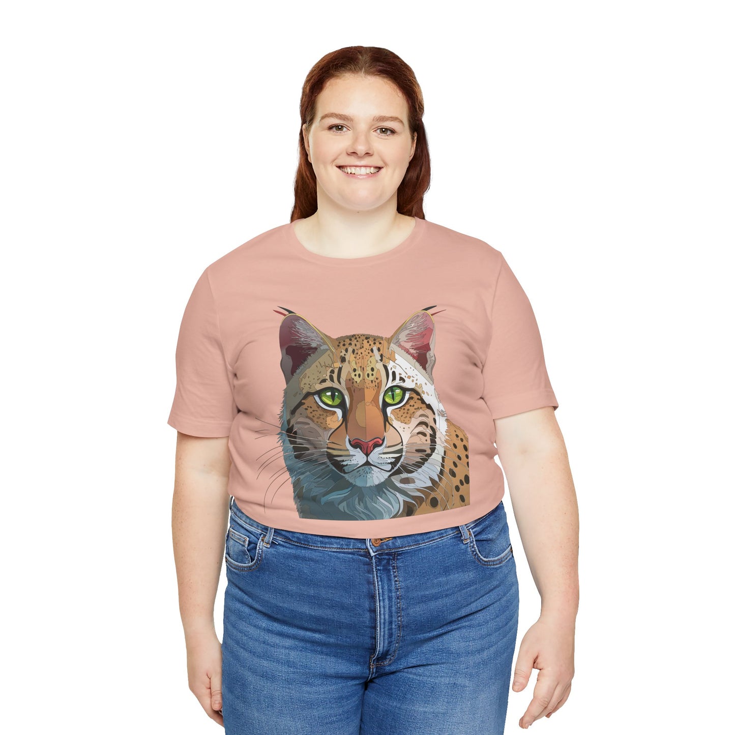 Unisex Animal Shirt, Tee Shirt with Animals, Art Design Tee Shirt, Wild Animals Shirt