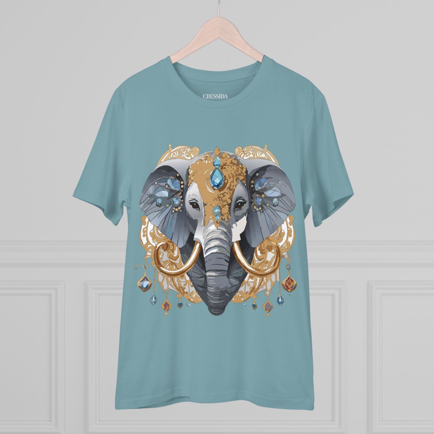 Organic T-shirt with Animals - Elephant