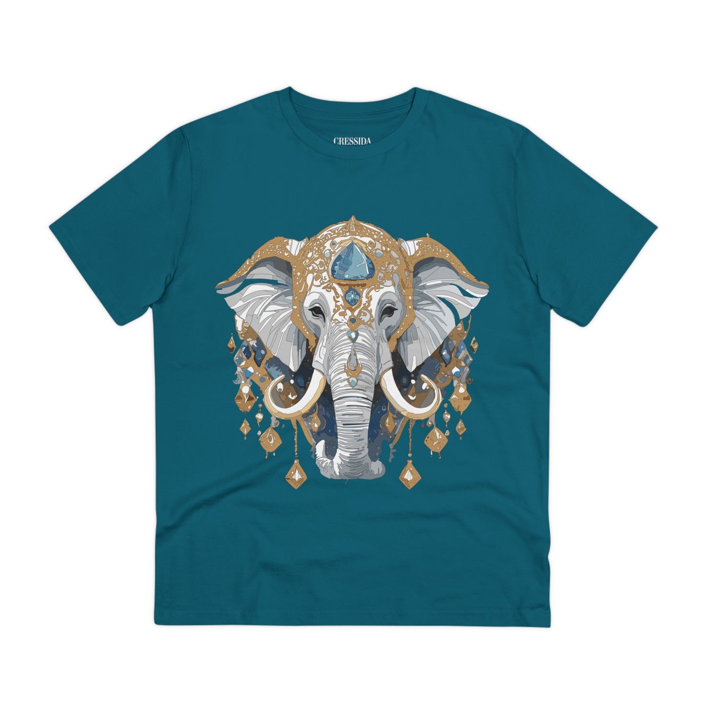 Organic T-shirt with Animals - Elephant