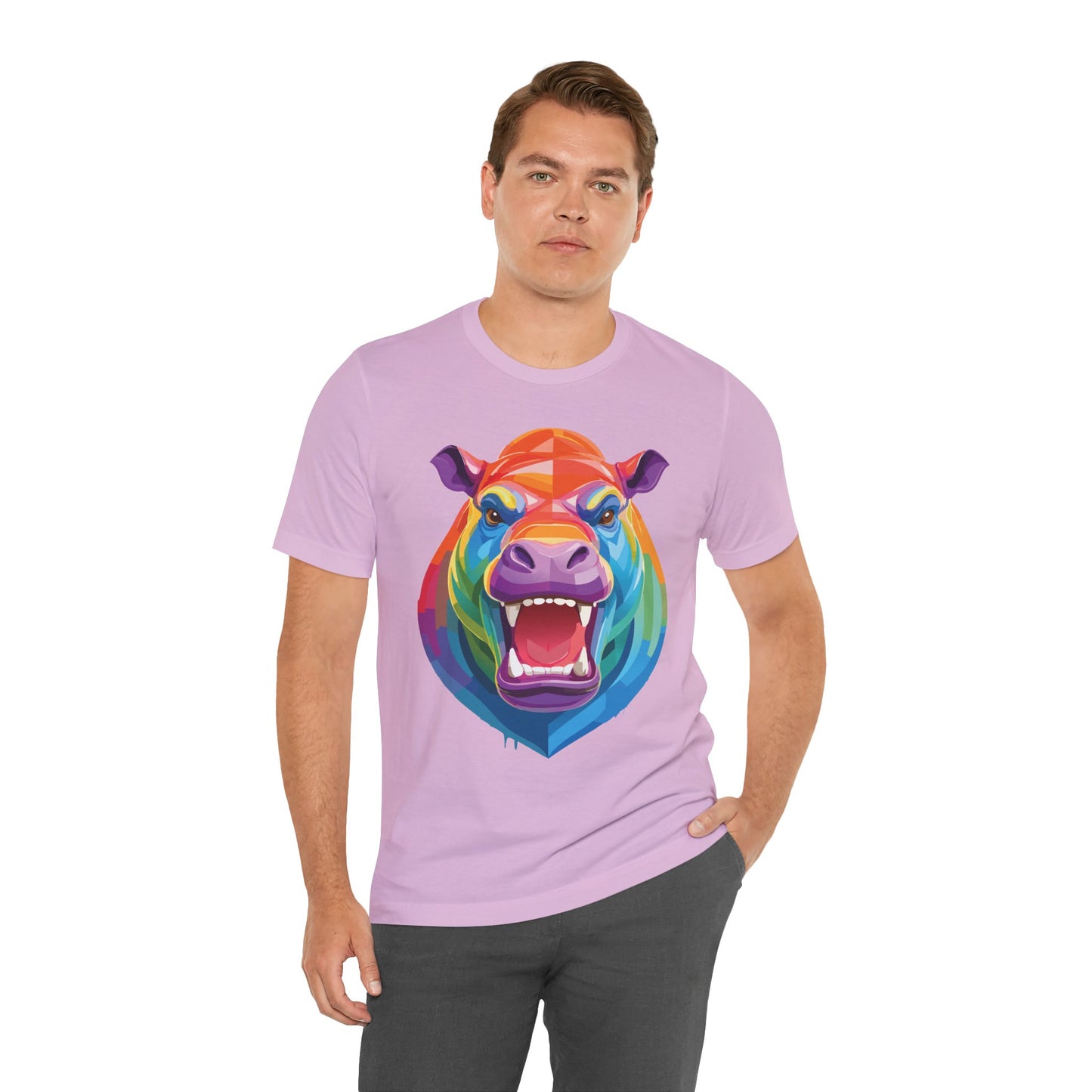 Unisex Animal Shirt, Tee Shirt with Animals, Art Design Tee Shirt, Wild Animals Shirt