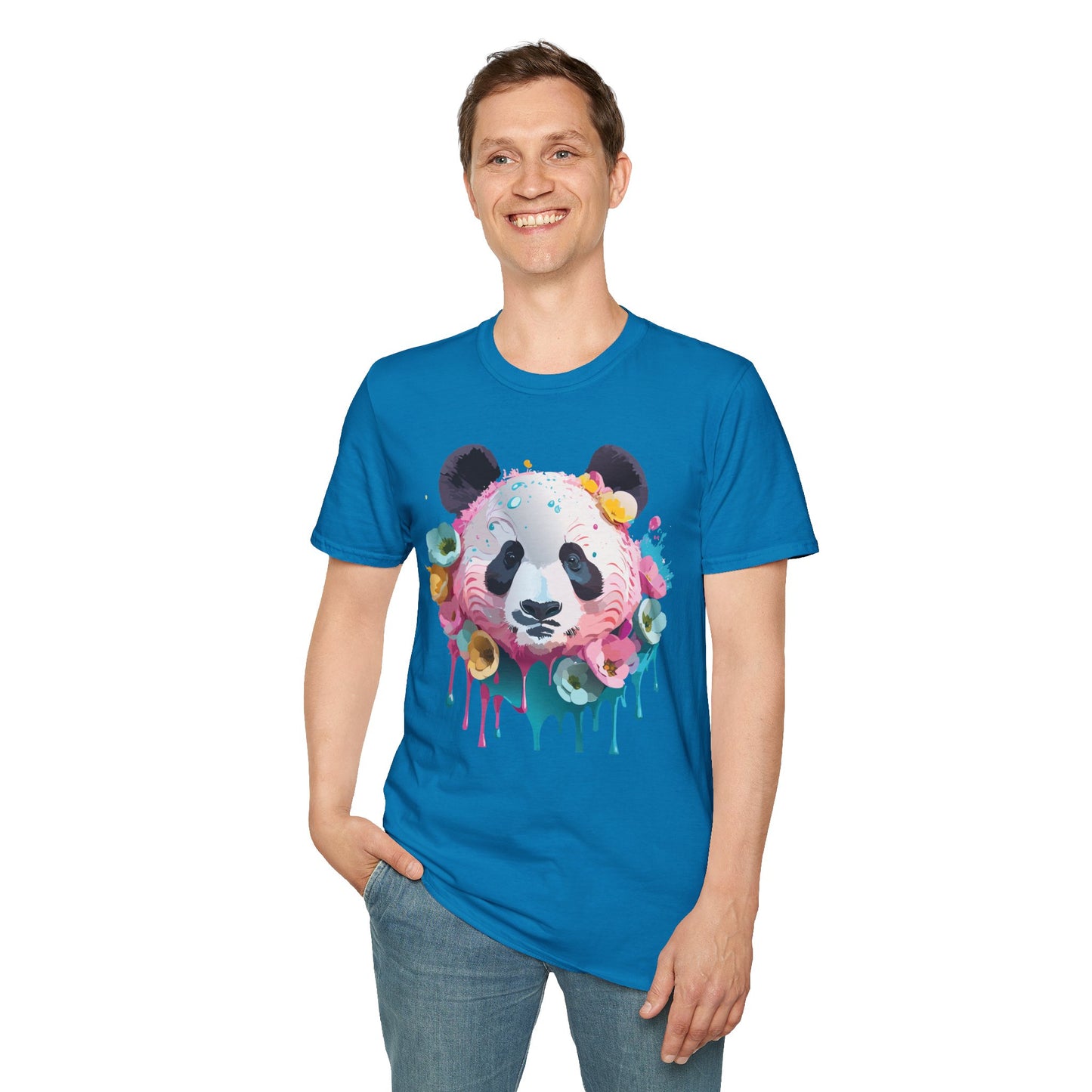 Panda Shirt, T Shirt with Panda, Animal Shirt, Tee Shirt with Animals