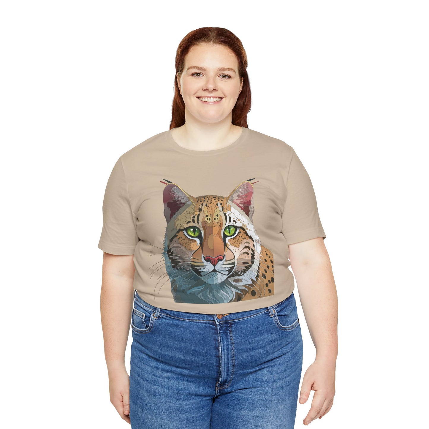 Unisex Animal Shirt, Tee Shirt with Animals, Art Design Tee Shirt, Wild Animals Shirt