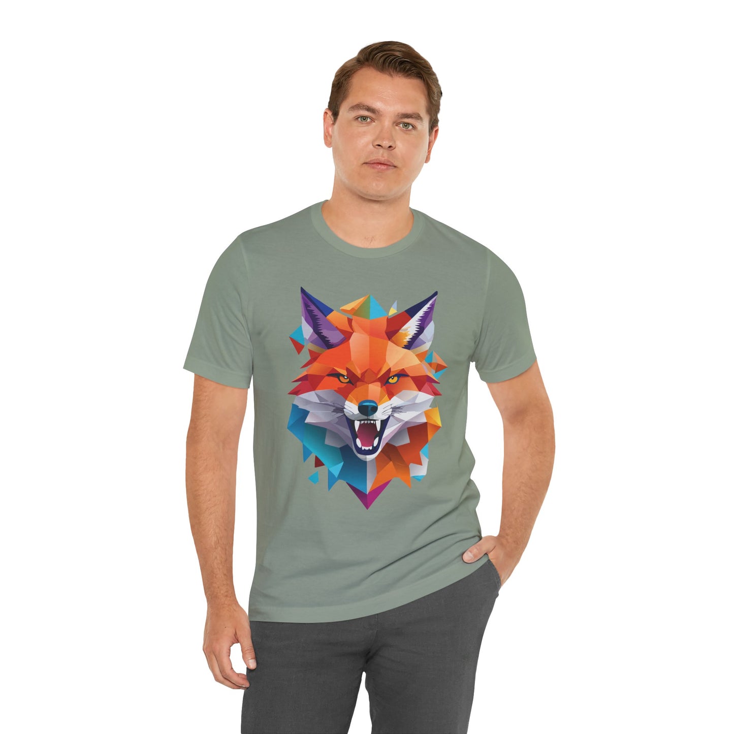 Unisex Animal Shirt, Tee Shirt with Animals, Art Design Tee Shirt, Wild Animals Shirt