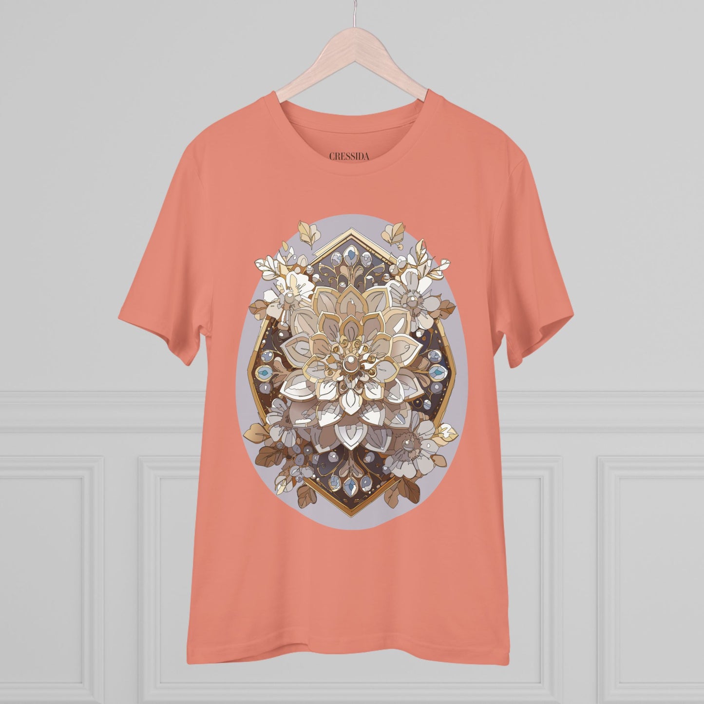 Organic T-shirt with Flower