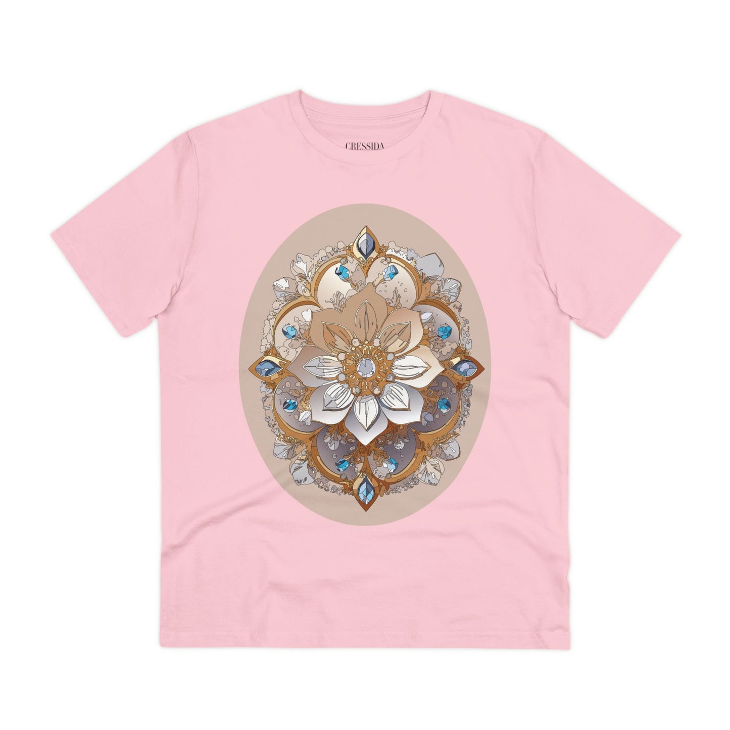 Organic T-shirt with Flower