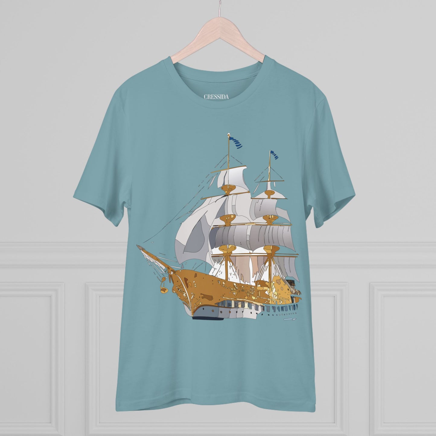 Organic T-shirt with Ship