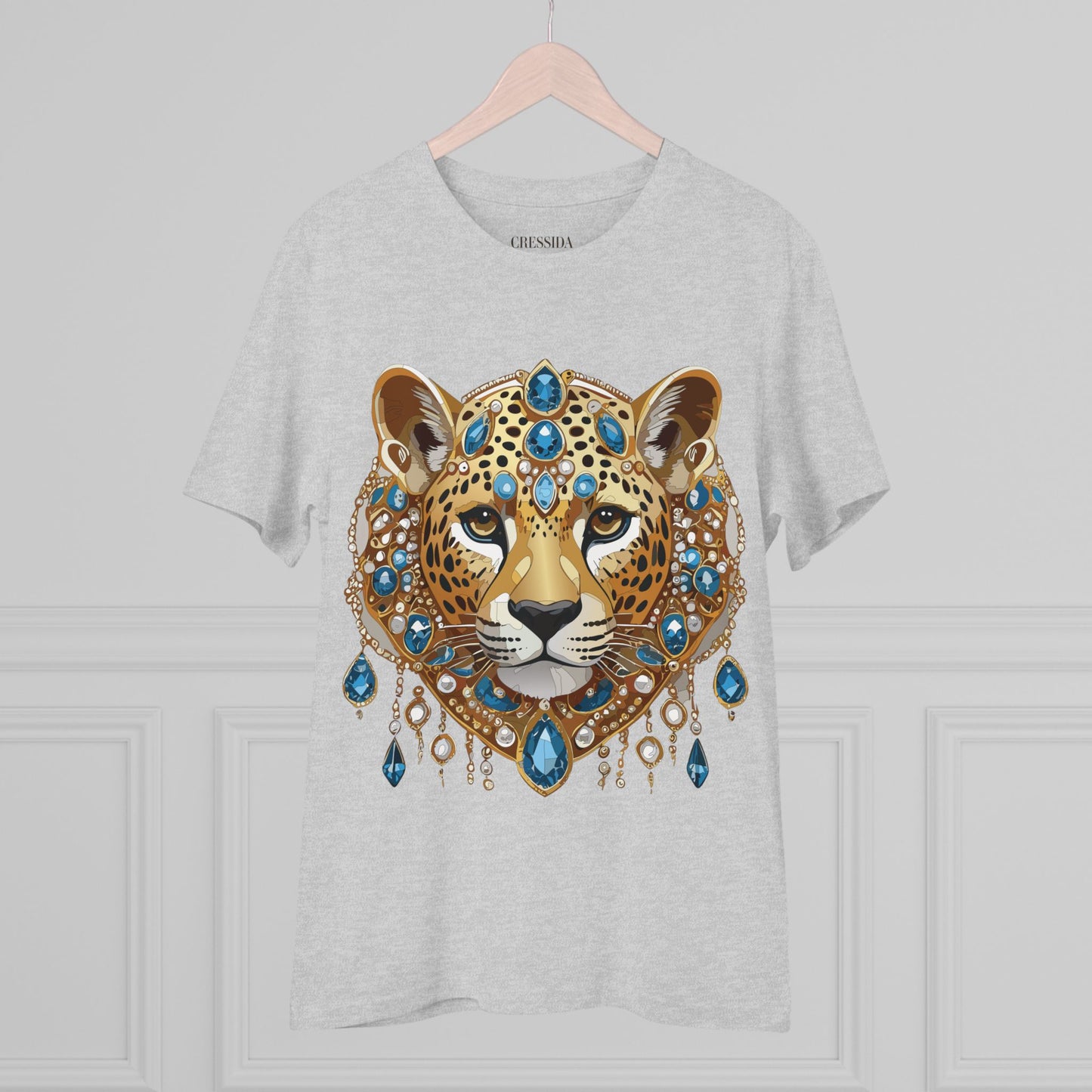 Organic T-shirt with Animals - Cheetah