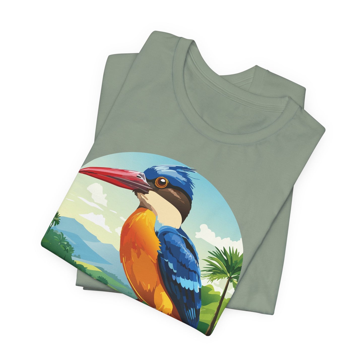 Unisex Animal Shirt, Tee Shirt with Animals, Art Design Tee Shirt, Wild Animals Shirt
