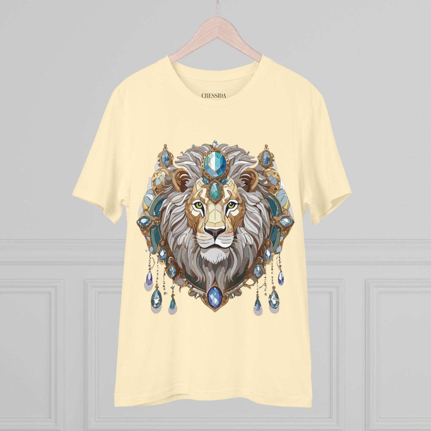 Organic T-shirt with Animals - Lion