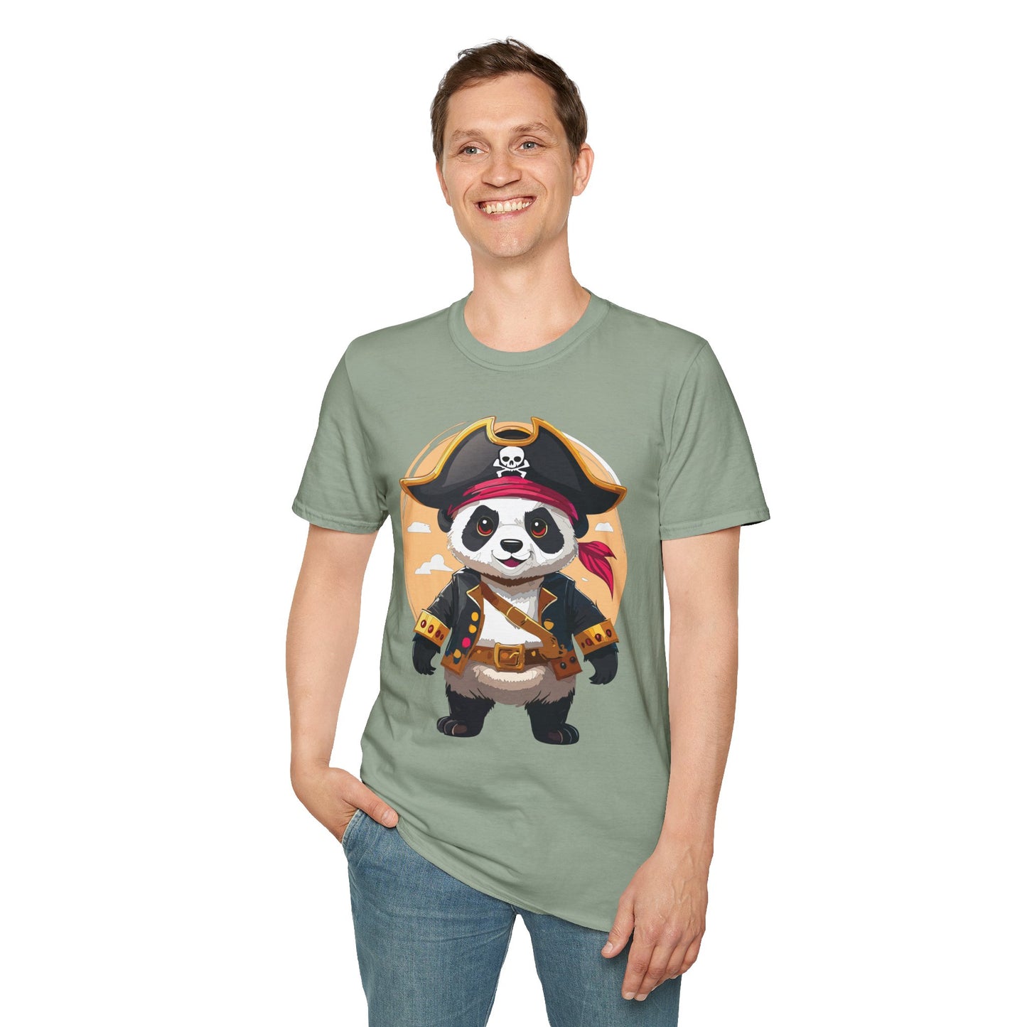 Panda Shirt, T Shirt with Panda, Animal Shirt, Tee Shirt with Animals