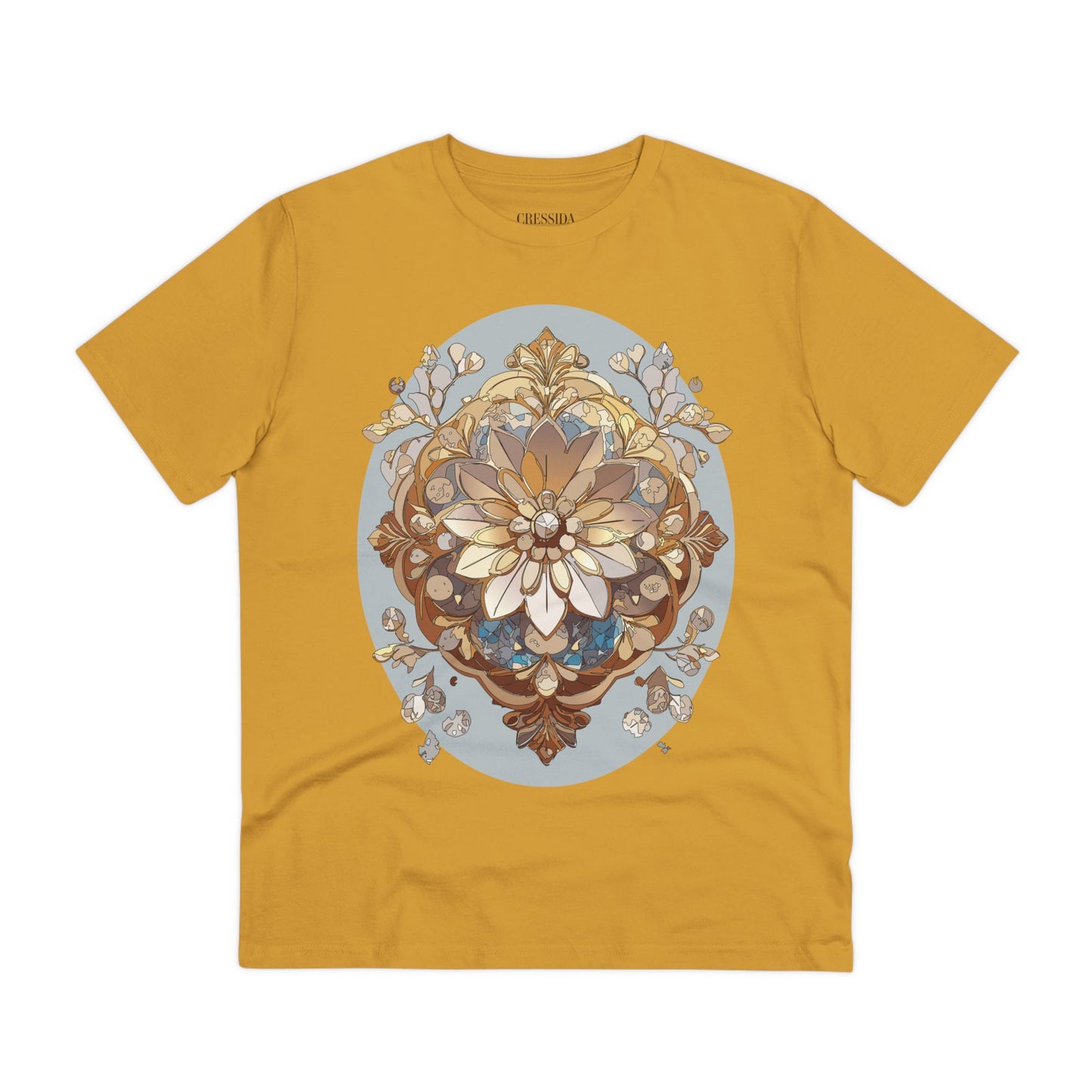 Organic T-shirt with Flower