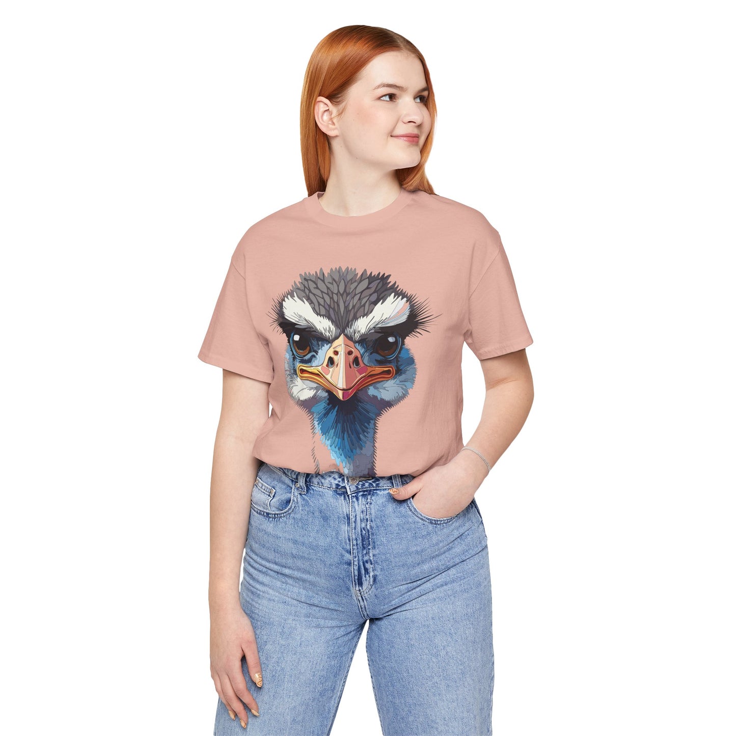 Unisex Animal Shirt, Tee Shirt with Animals, Art Design Tee Shirt, Wild Animals Shirt