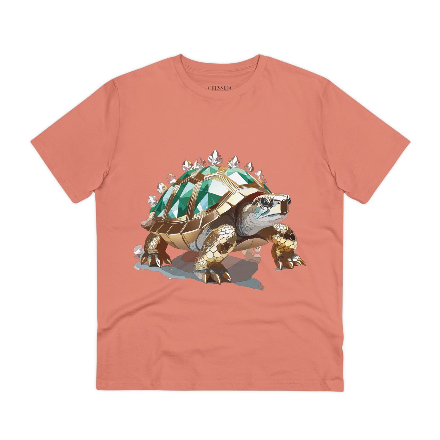 Organic T-shirt with Animals - Turtle