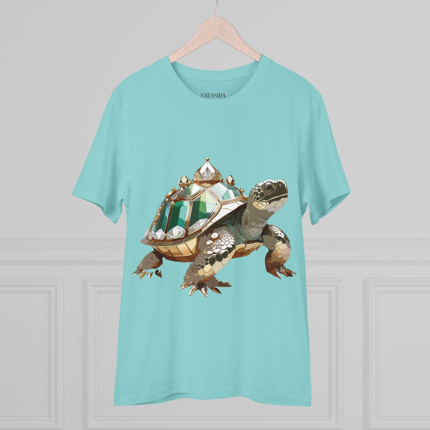 Organic T-shirt with Animals - Turtle