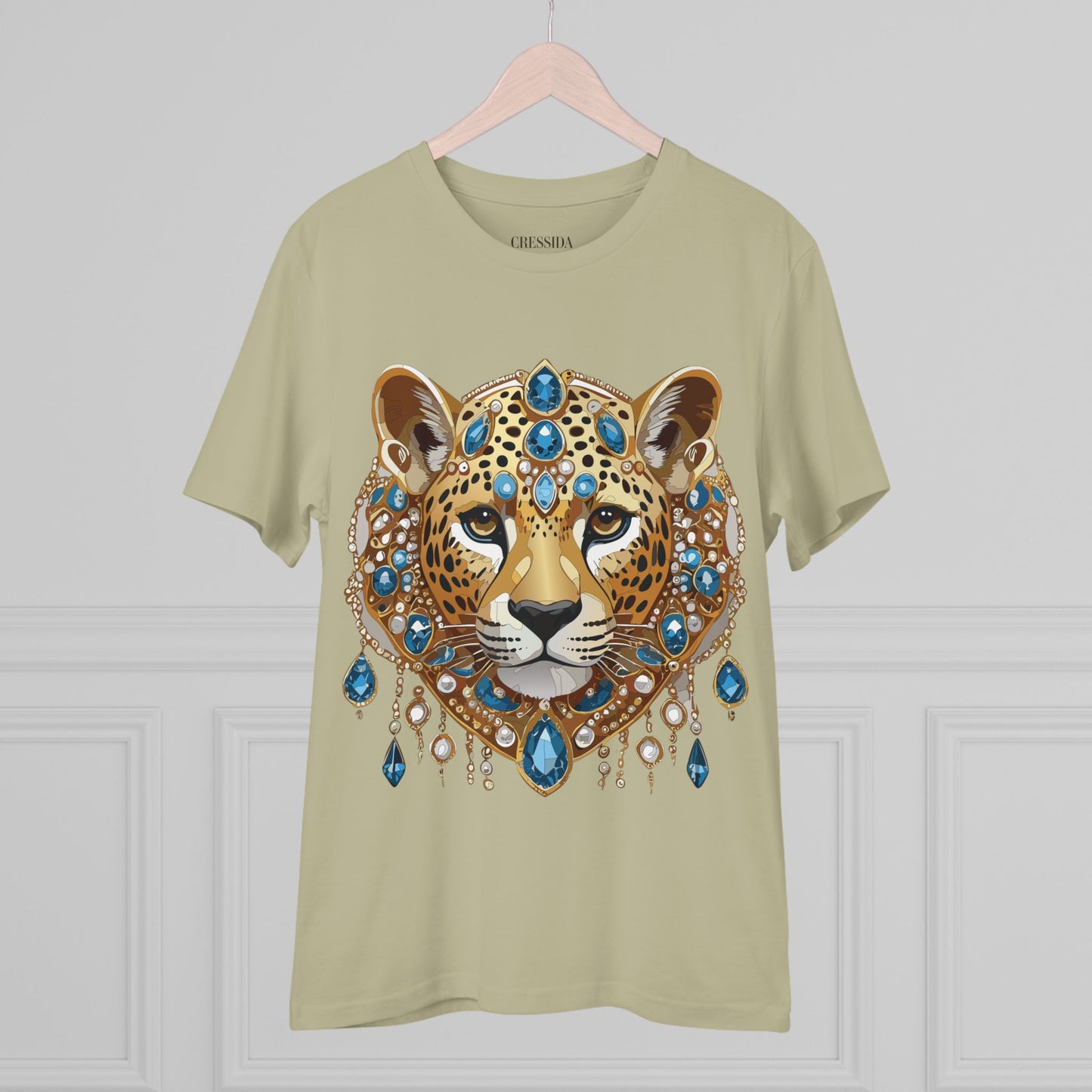 Organic T-shirt with Animals - Cheetah