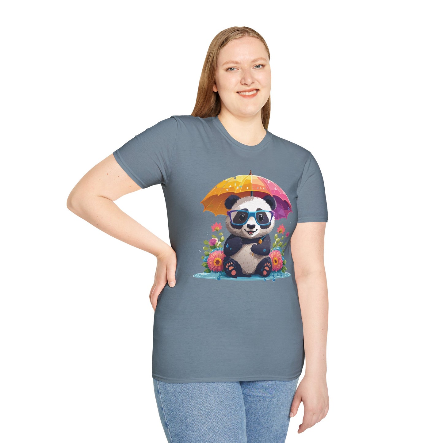 Panda Shirt, T Shirt with Panda, Animal Shirt, Tee Shirt with Animals