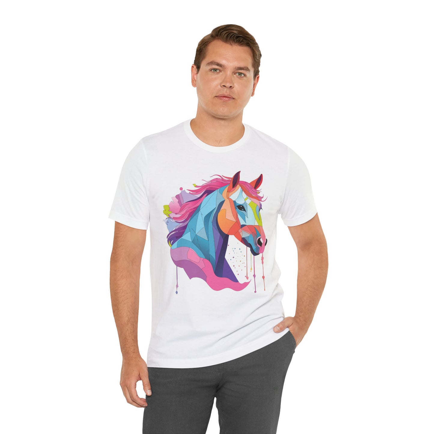 Unisex Animal Shirt, Tee Shirt with Animals, Art Design Tee Shirt, Wild Animals Shirt