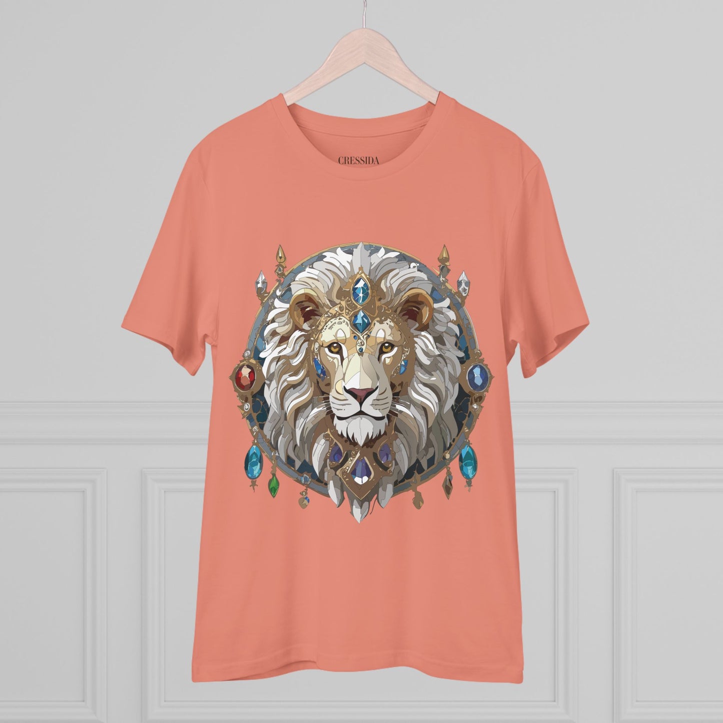 Organic T-shirt with Animals - Lion