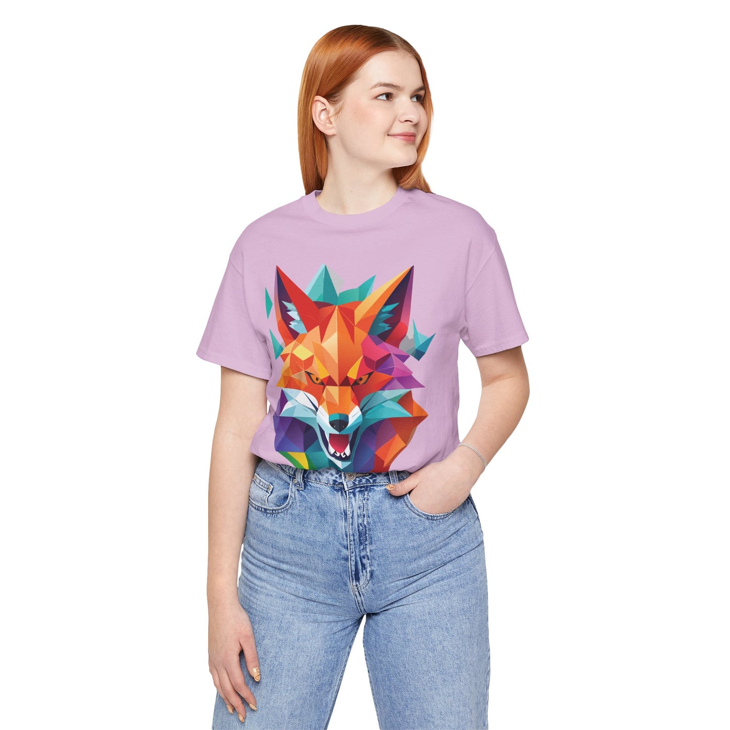 Unisex Animal Shirt, Tee Shirt with Animals, Art Design Tee Shirt, Wild Animals Shirt