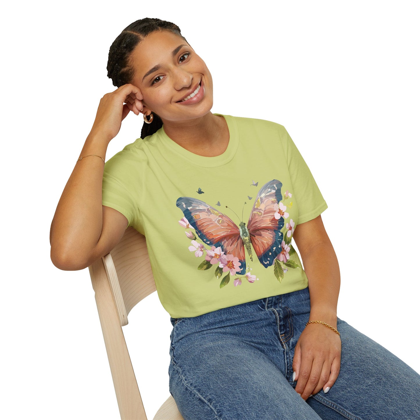 Butterfly Shirt, T Shirt with Butterfly, Monarch Shirt