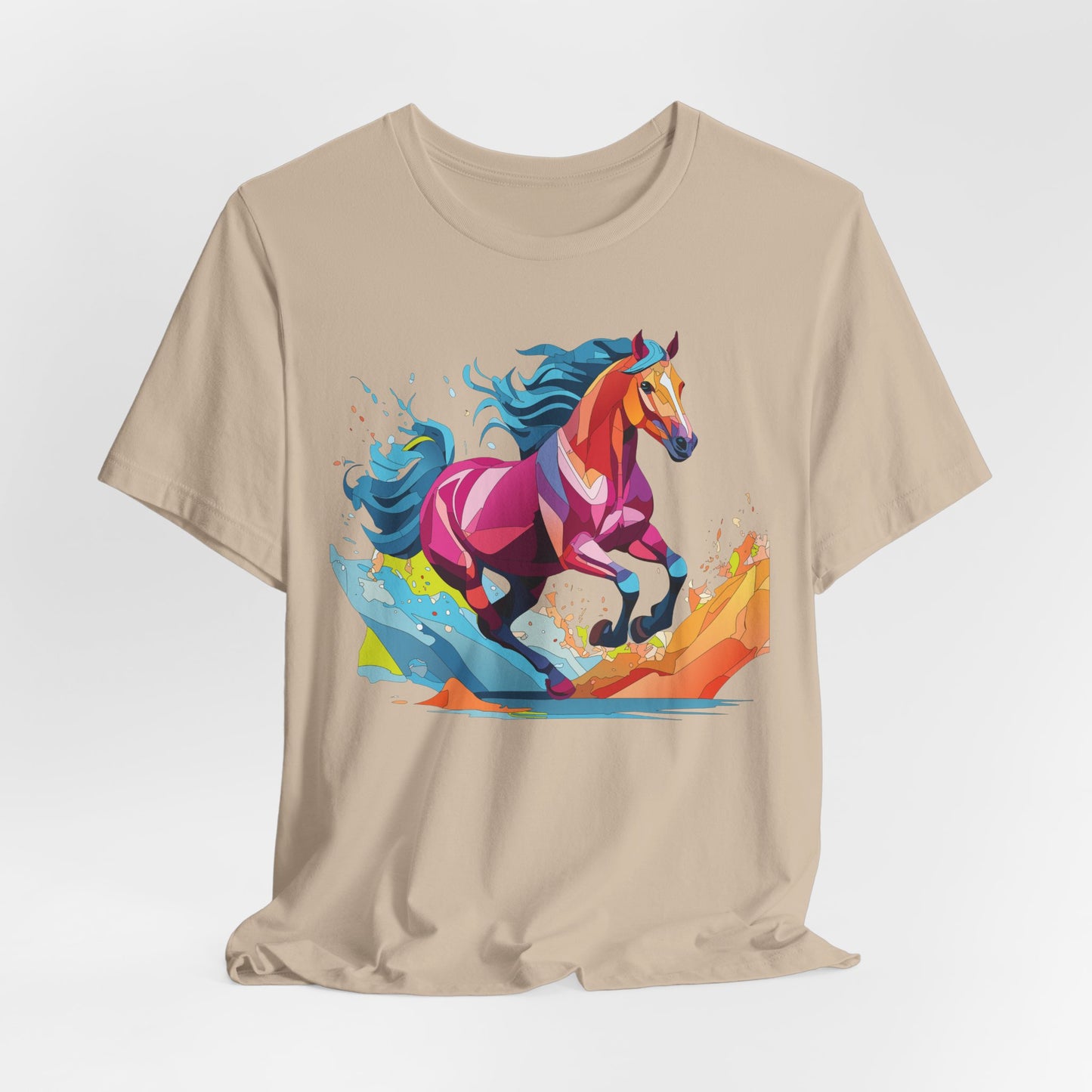Unisex Animal Shirt, Tee Shirt with Animals, Art Design Tee Shirt, Wild Animals Shirt