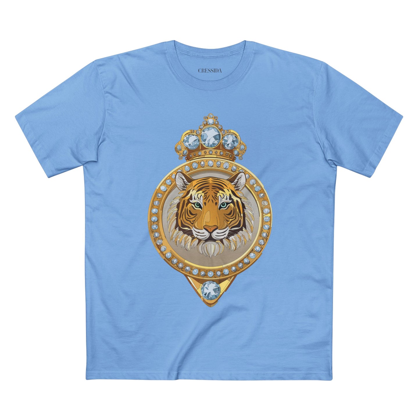 Unisex Antique Animal Medallion Premium Cotton Tee Shirt Artwork Edition