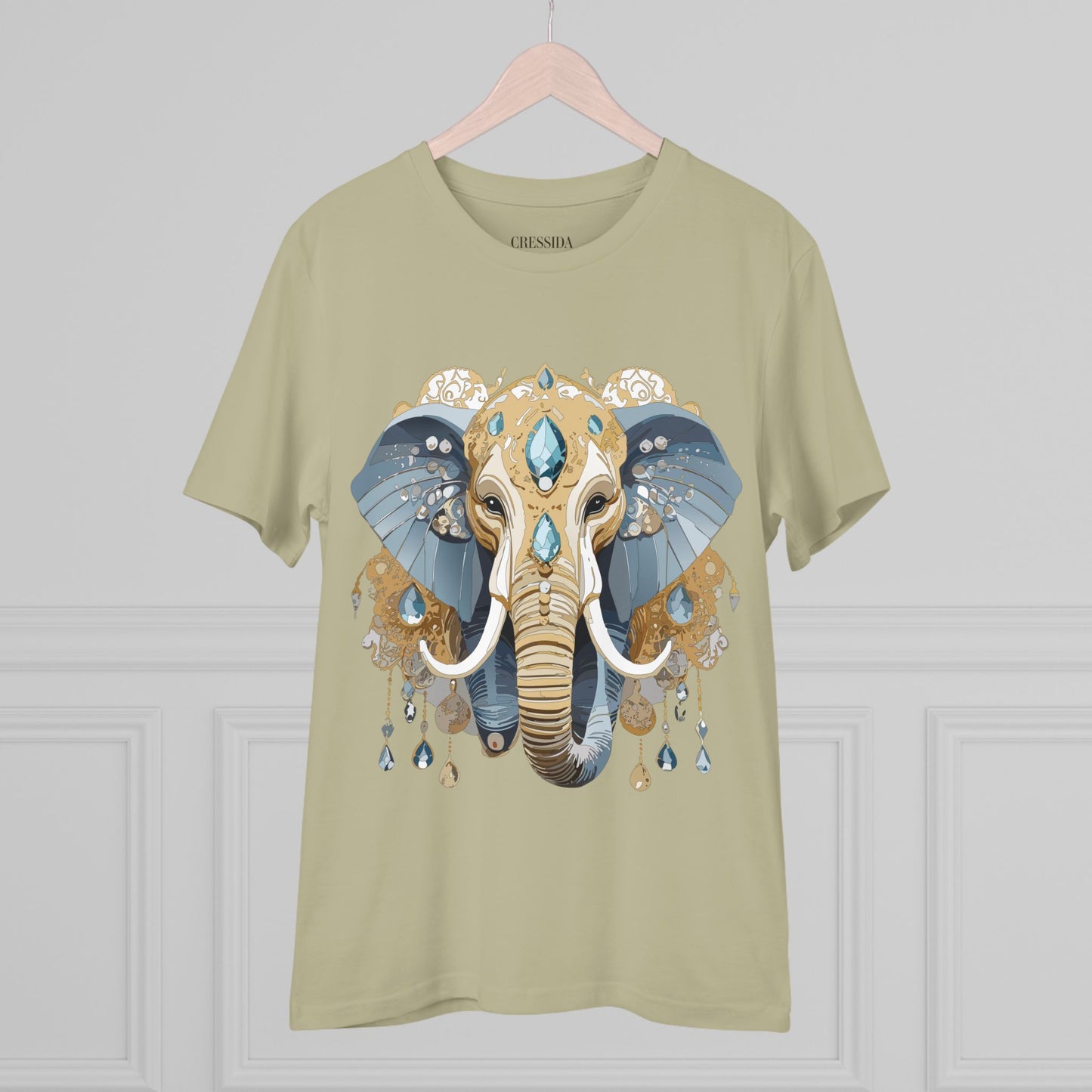 Organic T-shirt with Animals - Elephant