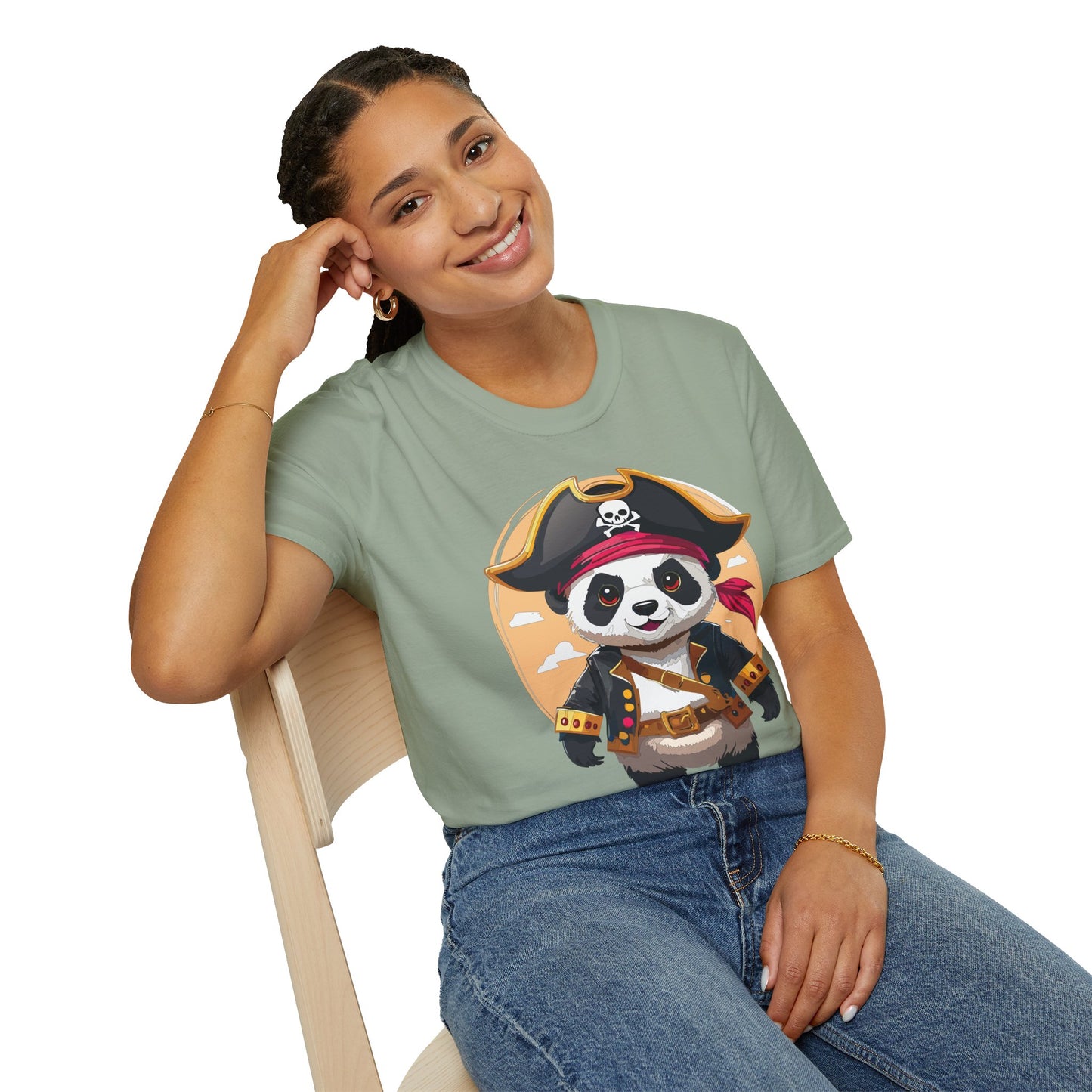 Panda Shirt, T Shirt with Panda, Animal Shirt, Tee Shirt with Animals