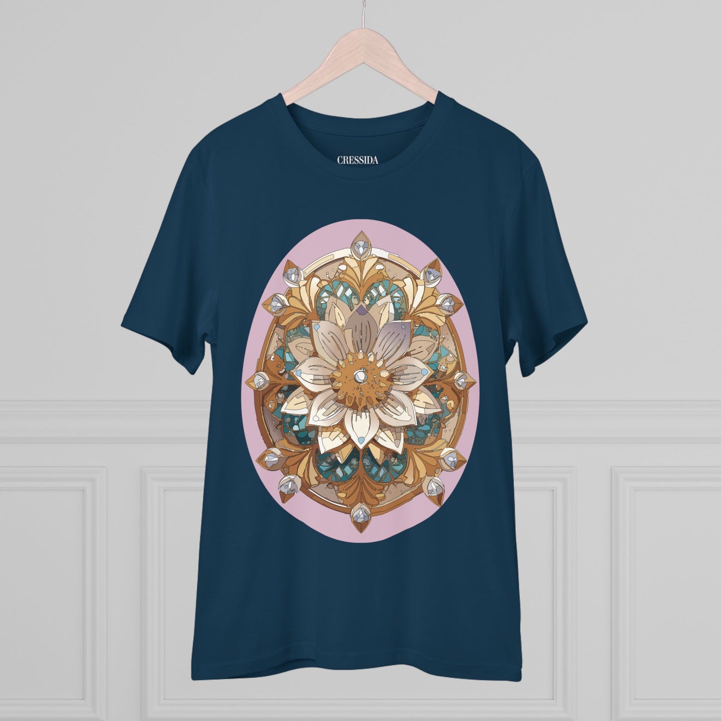 Organic T-shirt with Flower