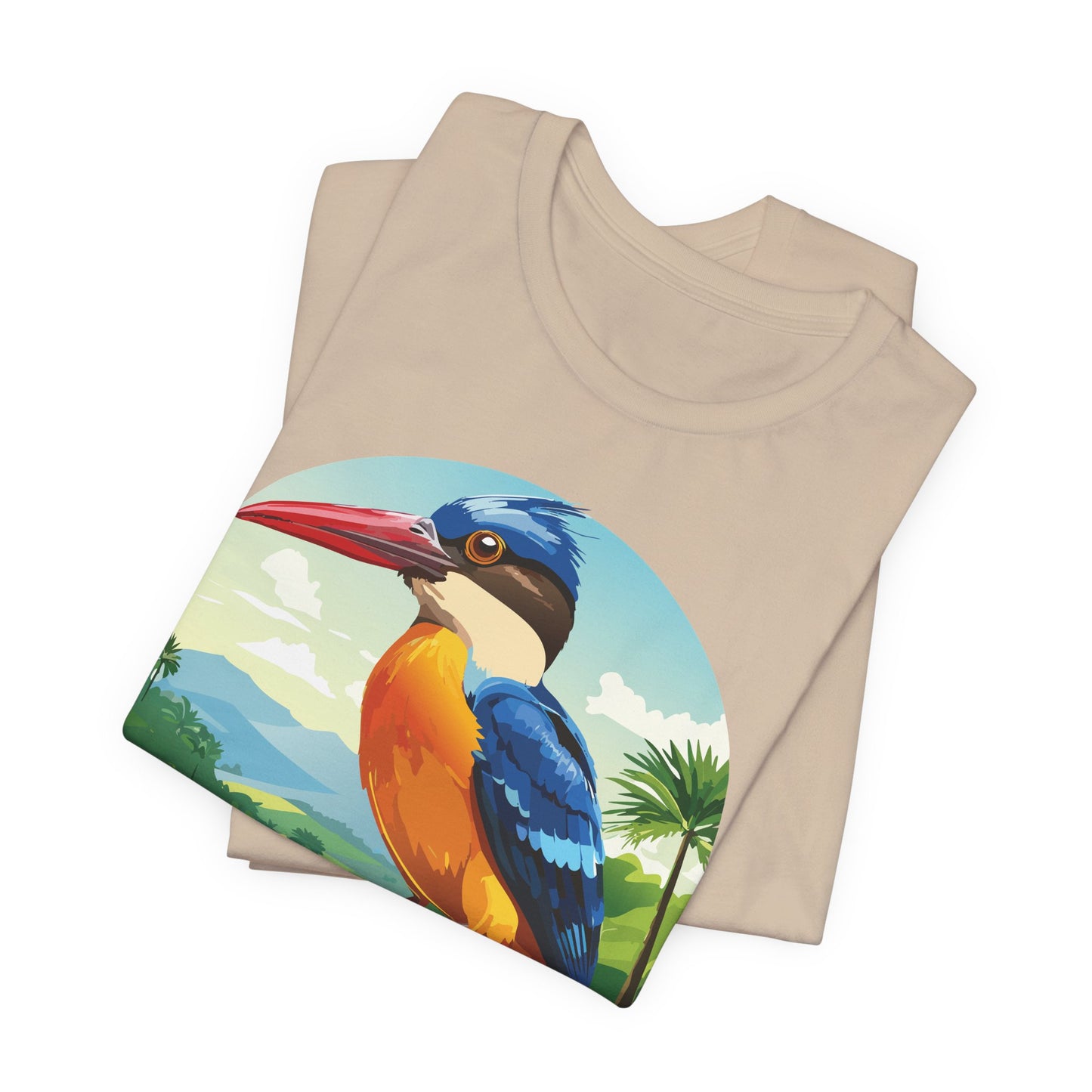 Unisex Animal Shirt, Tee Shirt with Animals, Art Design Tee Shirt, Wild Animals Shirt