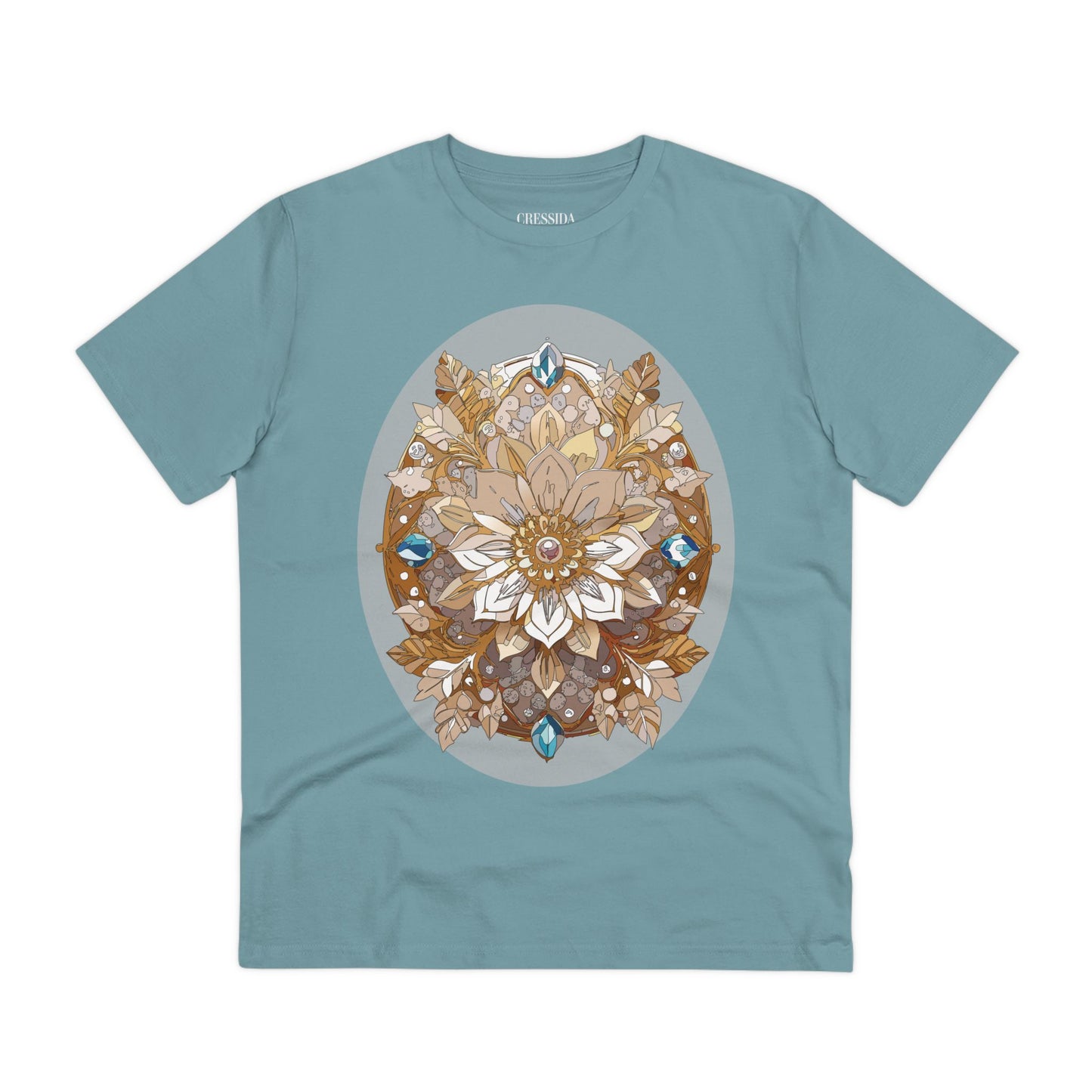 Organic T-shirt with Flower