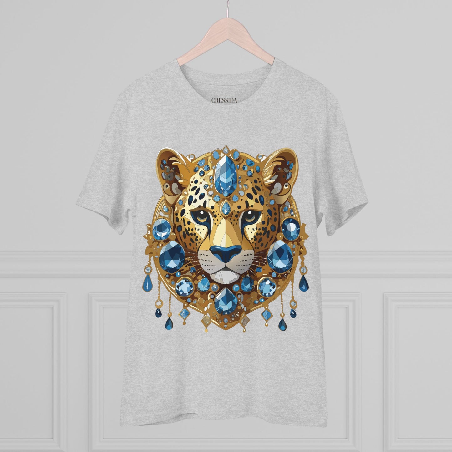 Organic T-shirt with Animals - Cheetah