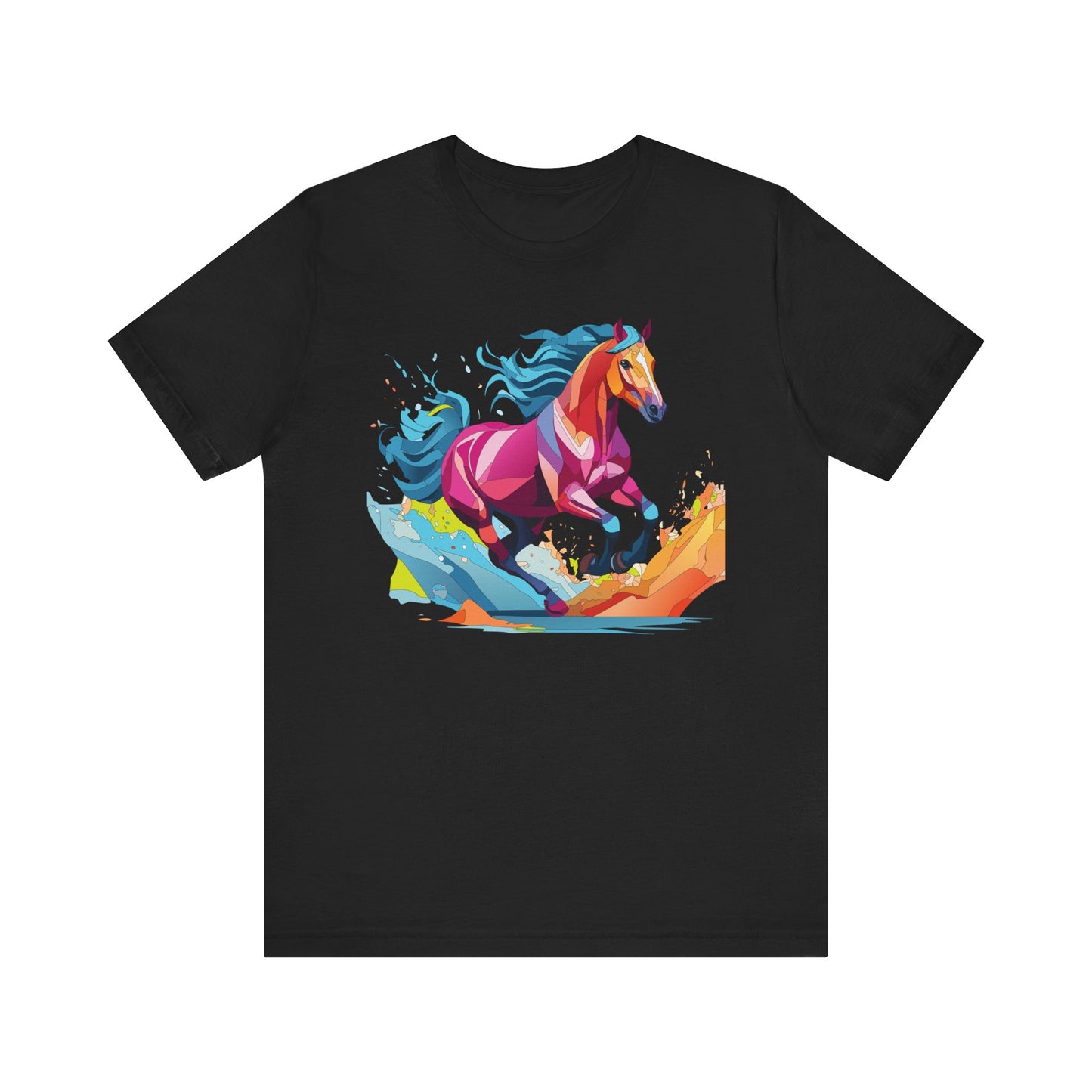 Unisex Animal Shirt, Tee Shirt with Animals, Art Design Tee Shirt, Wild Animals Shirt