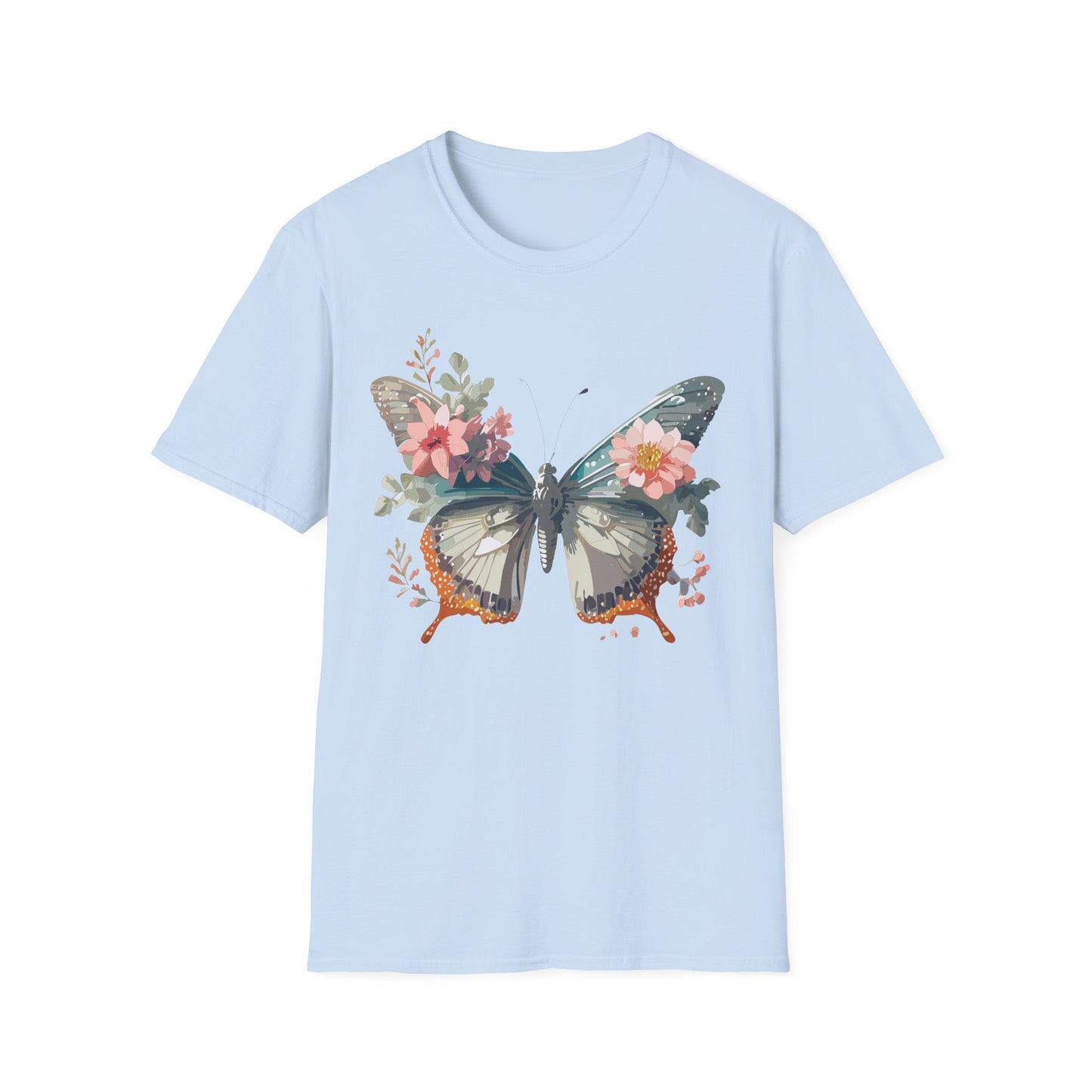 Butterfly Shirt, T Shirt with Butterfly, Monarch Shirt