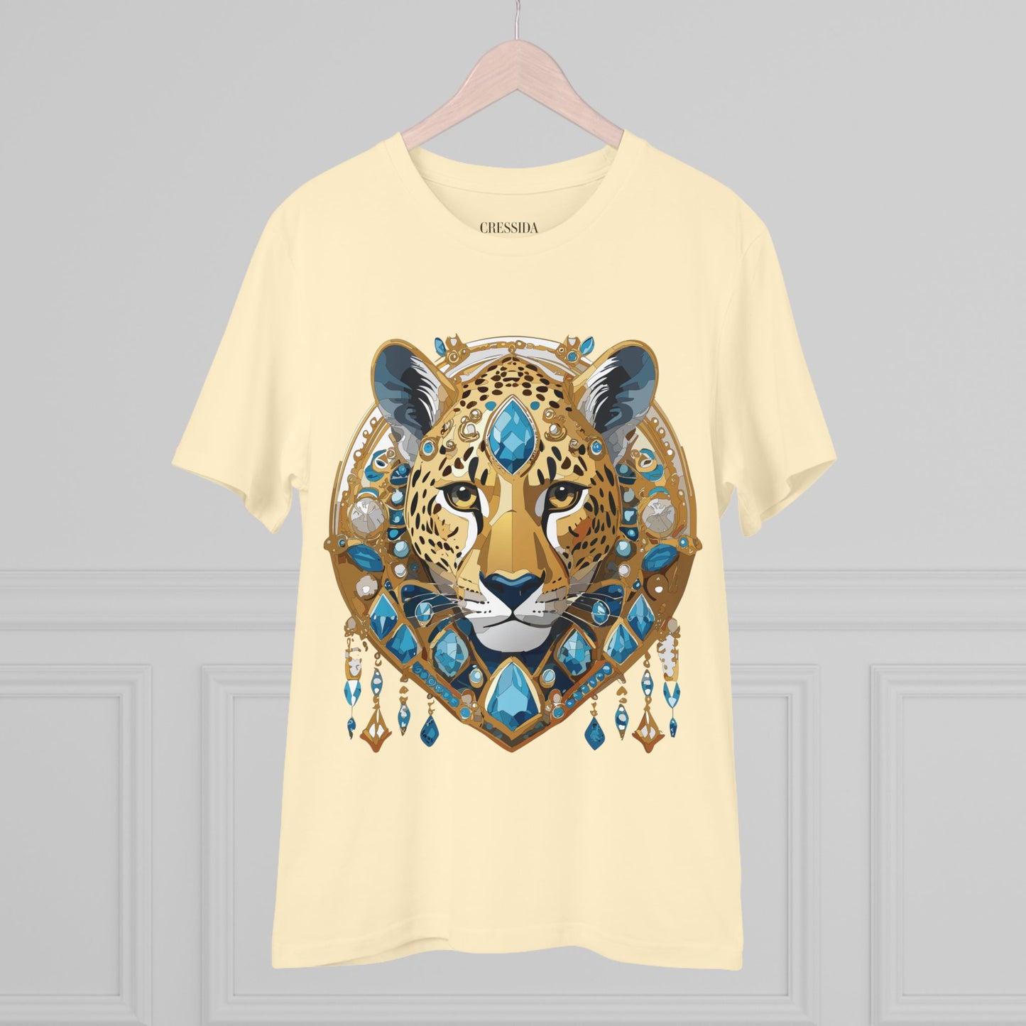 Organic T-shirt with Animals - Cheetah