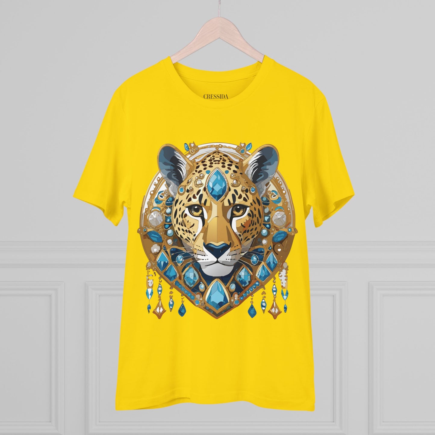 Organic T-shirt with Animals - Cheetah