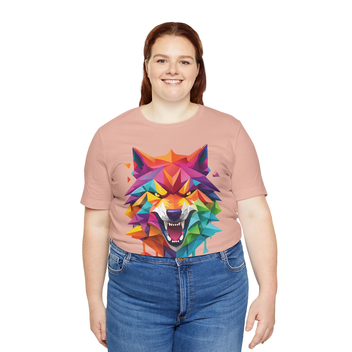 Unisex Animal Shirt, Tee Shirt with Animals, Art Design Tee Shirt, Wild Animals Shirt