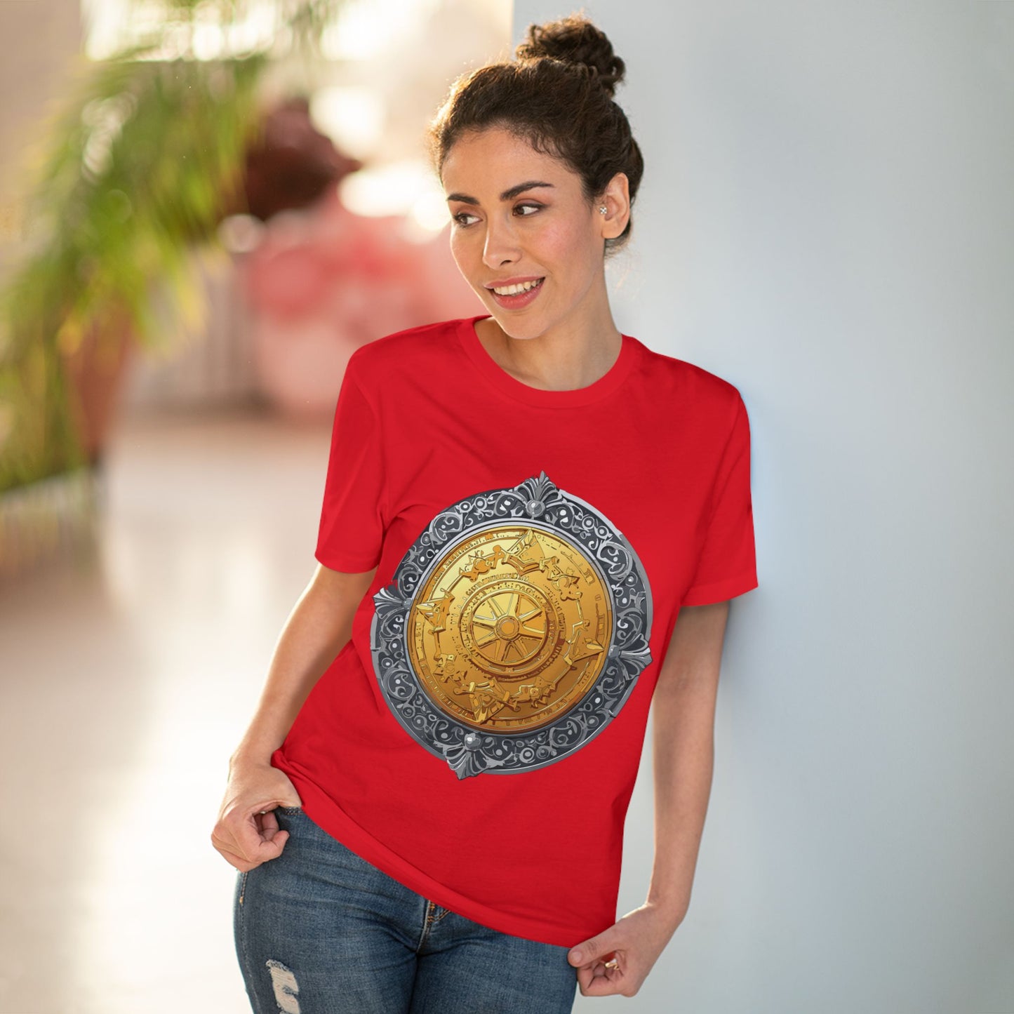 Organic T-shirt with Coin