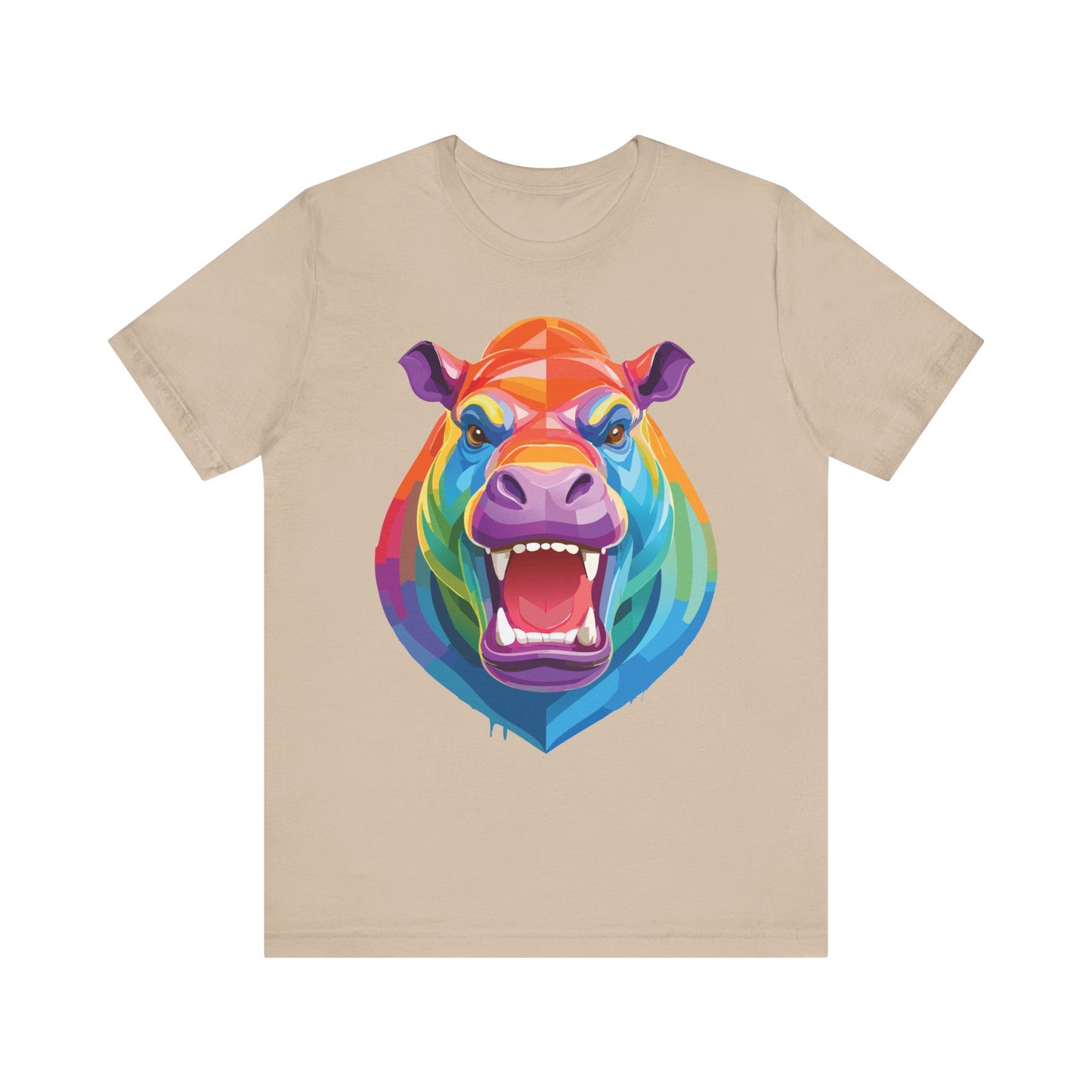 Unisex Animal Shirt, Tee Shirt with Animals, Art Design Tee Shirt, Wild Animals Shirt