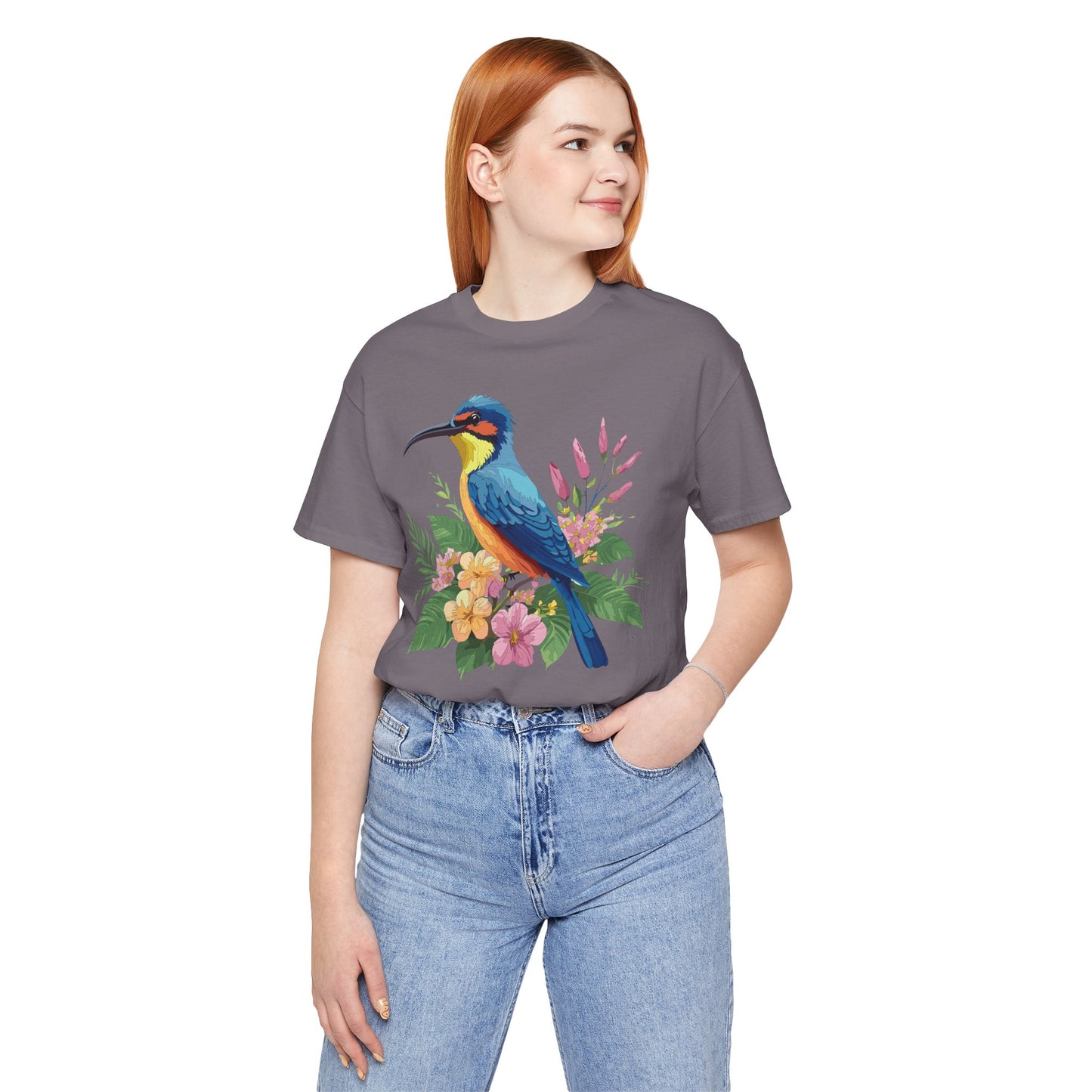 Unisex Animal Shirt, Tee Shirt with Animals, Art Design Tee Shirt, Wild Animals Shirt