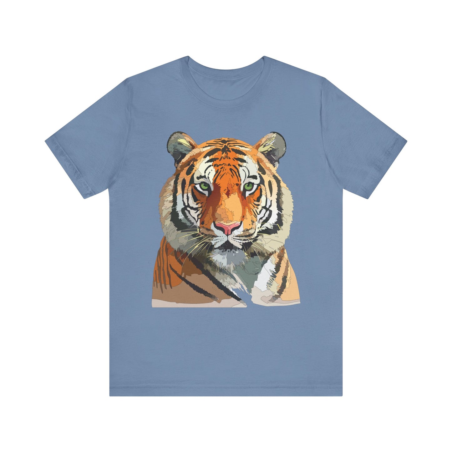 Unisex Animal Shirt, Tee Shirt with Animals, Art Design Tee Shirt, Wild Animals Shirt