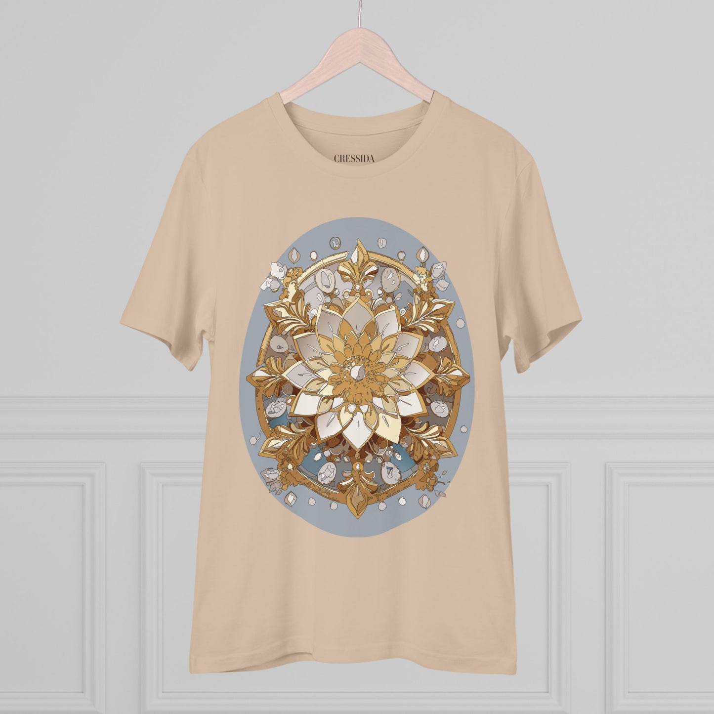 Organic T-shirt with Flower