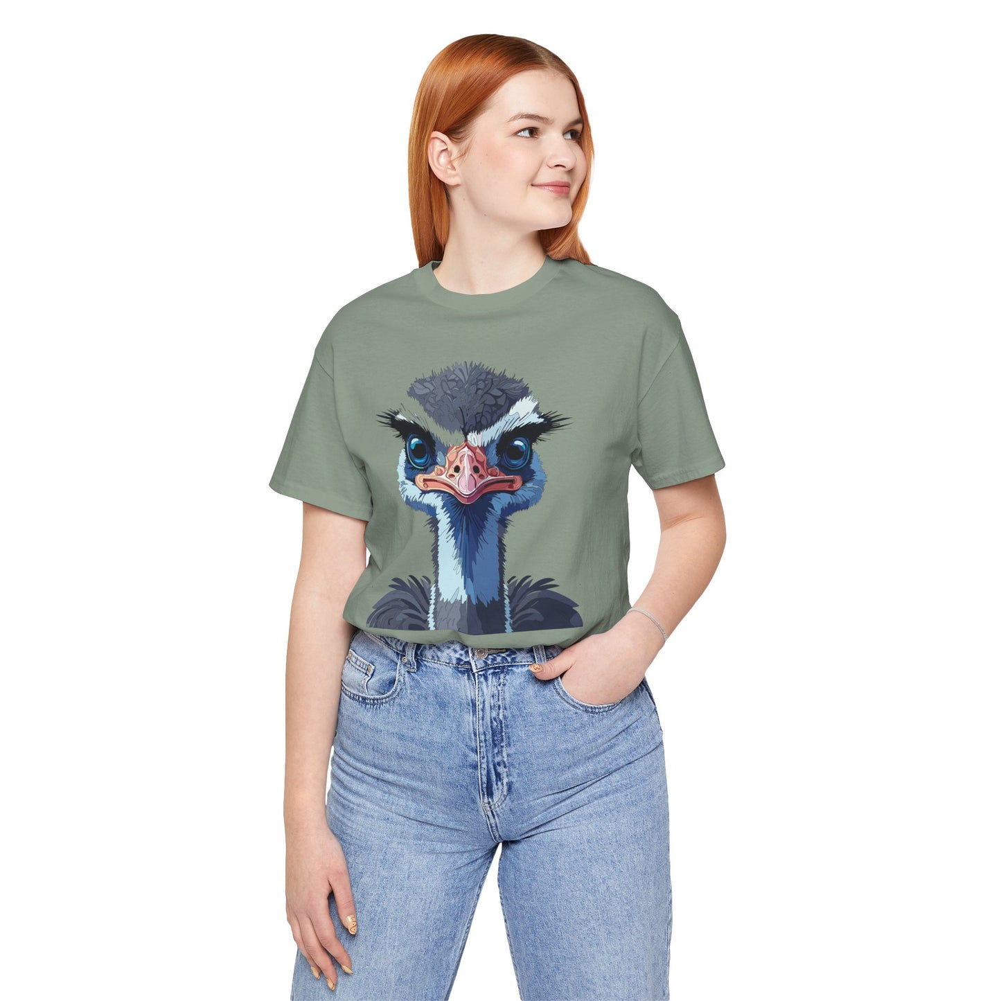Unisex Animal Shirt, Tee Shirt with Animals, Art Design Tee Shirt, Wild Animals Shirt