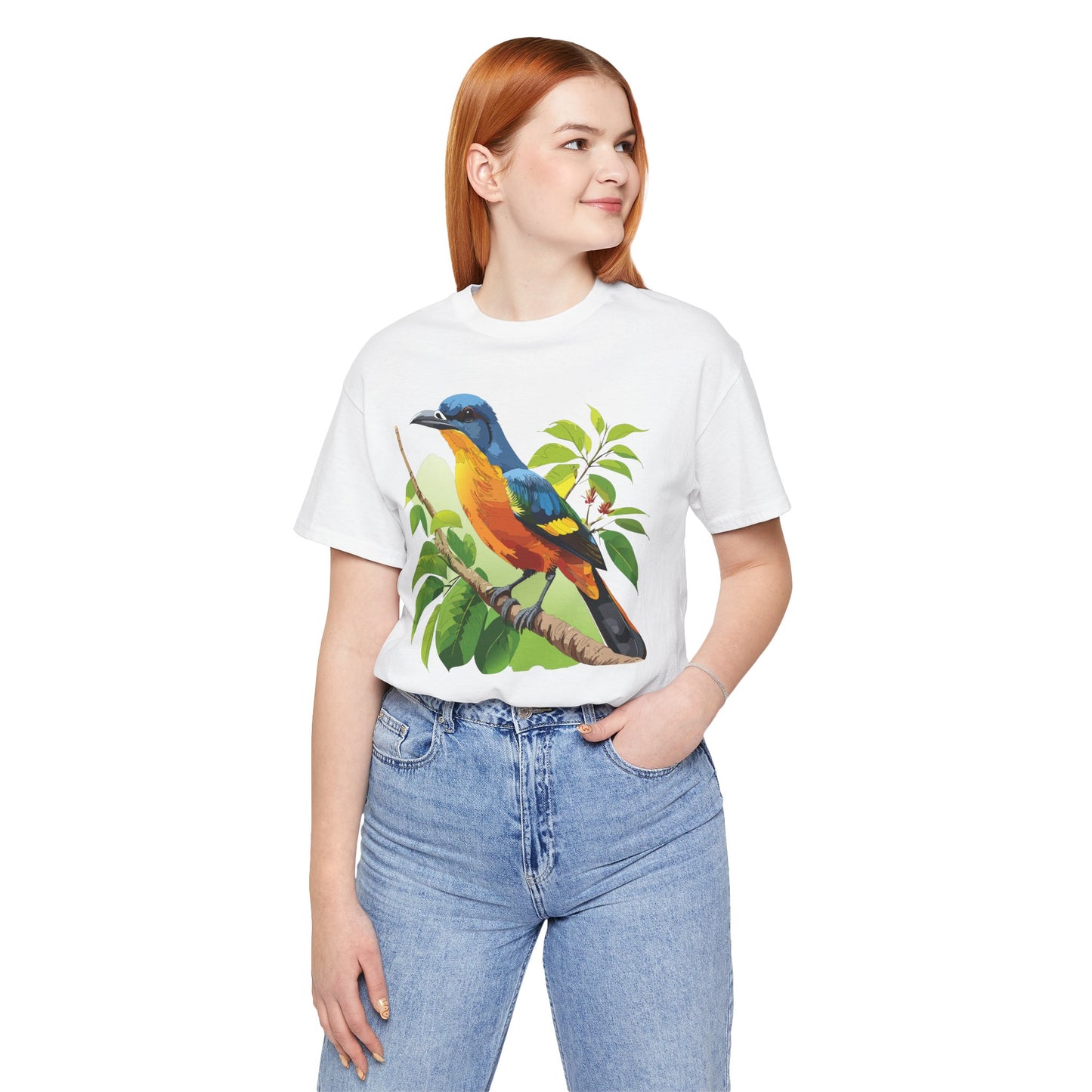 Unisex Animal Shirt, Tee Shirt with Animals, Art Design Tee Shirt, Wild Animals Shirt