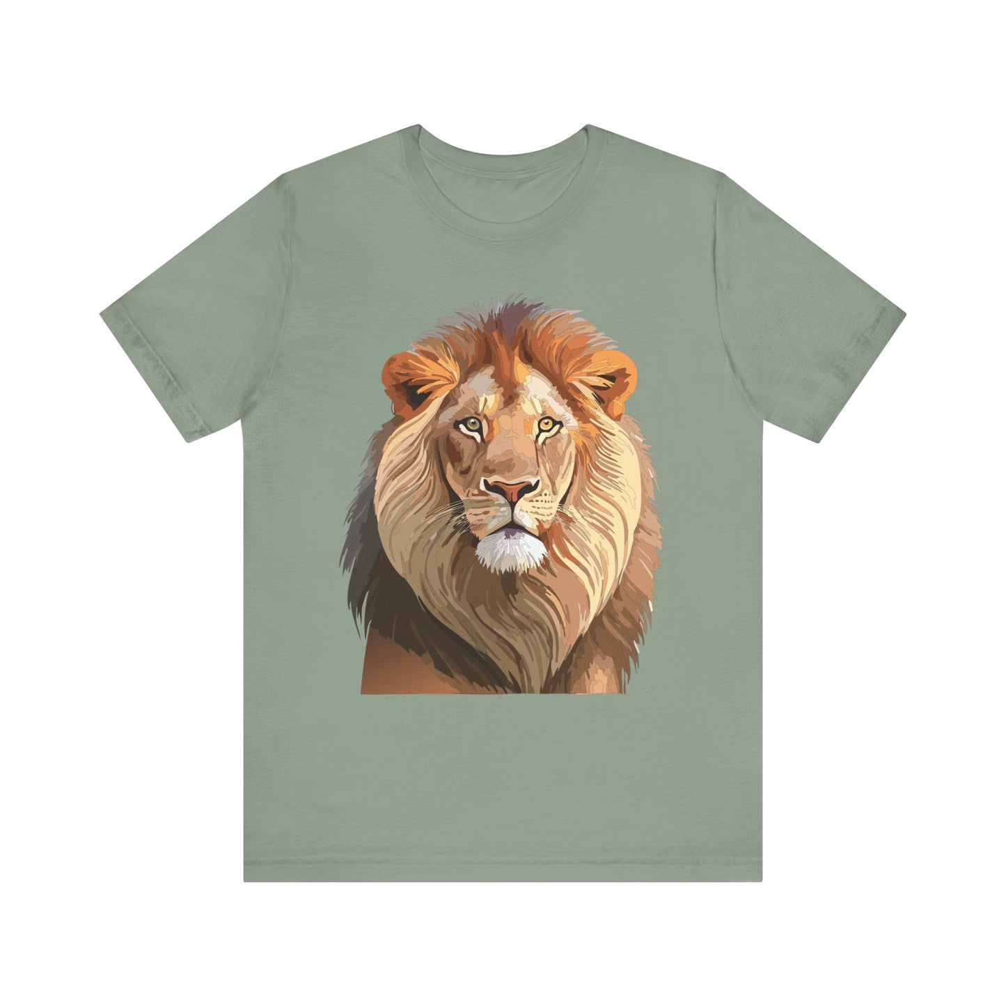 Unisex Animal Shirt, Tee Shirt with Animals, Art Design Tee Shirt, Wild Animals Shirt