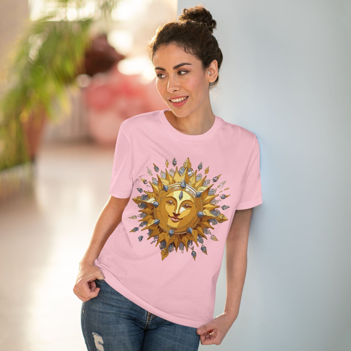 Organic T-shirt with Sun