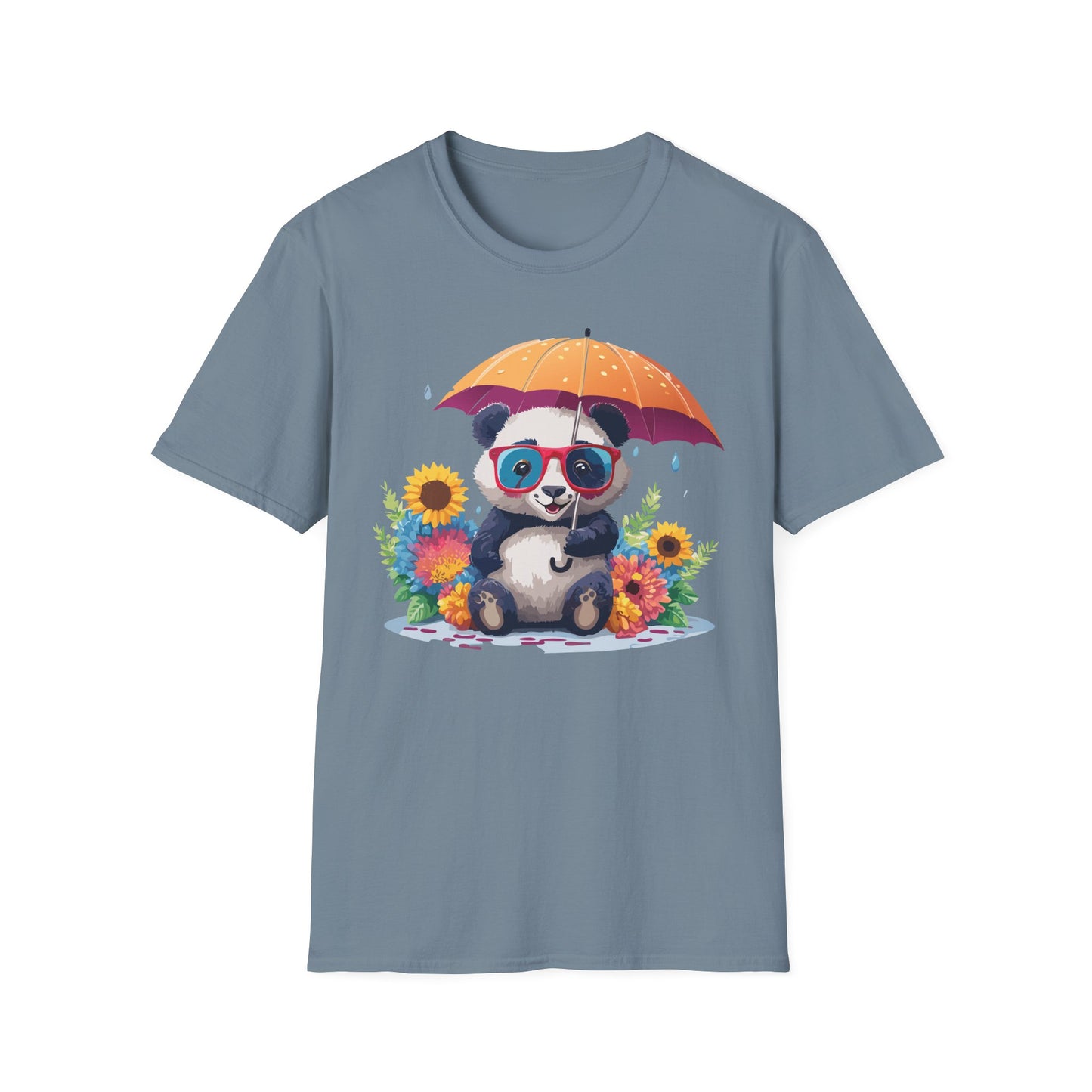 Panda Shirt, T Shirt with Panda, Animal Shirt, Tee Shirt with Animals