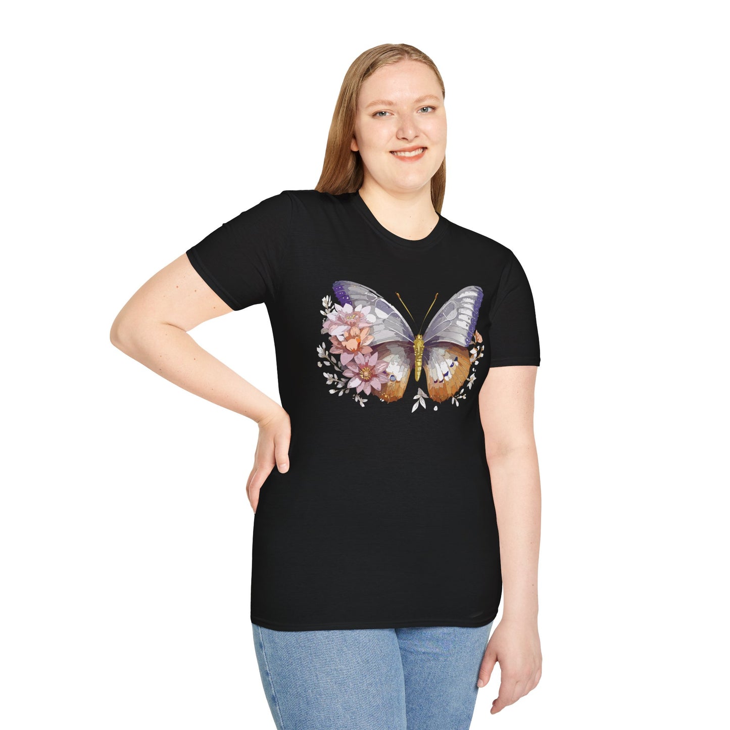 Butterfly Shirt, T Shirt with Butterfly, Monarch Shirt